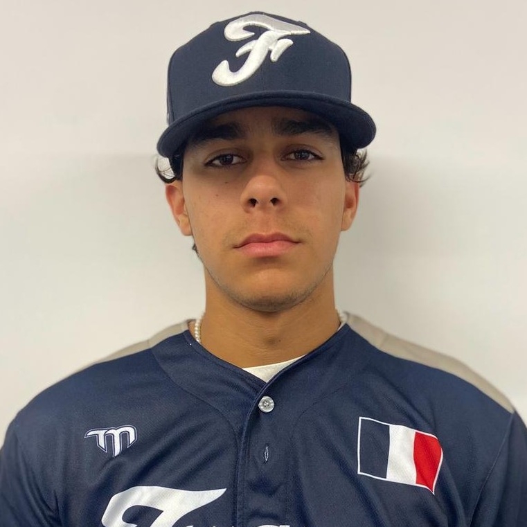 Miguel Eduardo Lopez, baseballeur de l'équipe de France