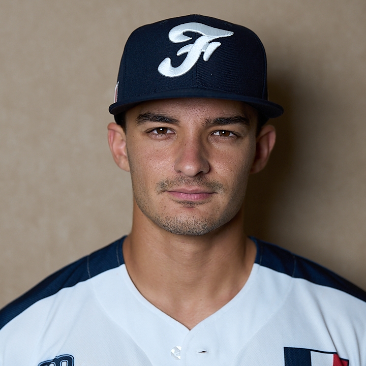 Paolo Brossier, baseballeur de l'équipe de France