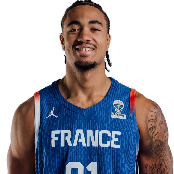 Brice Dessert, basketteur de l'équipe de France