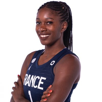 Marie Paule Foppossi, basketteuse de l'équipe de France