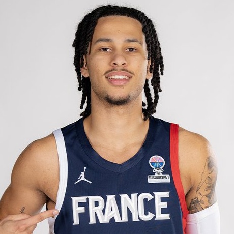 Matthew Strazel, basketteur de l'équipe de France