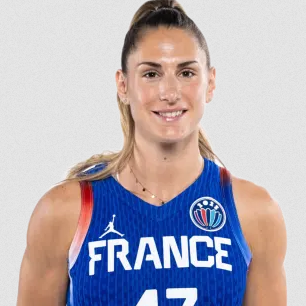 Romane Berniès, basketteuse de l'équipe de France