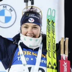 Camille Bened, biathlète française de l'équipe de France