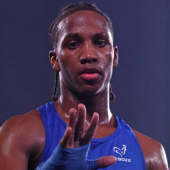 Christopher Hippocrate, boxeur français de l'équipe de France