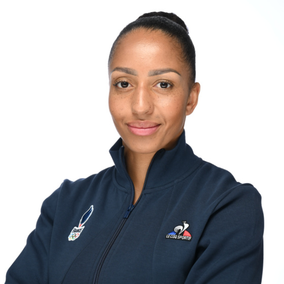 Estelle Mossely, boxeuse française de l'équipe de France