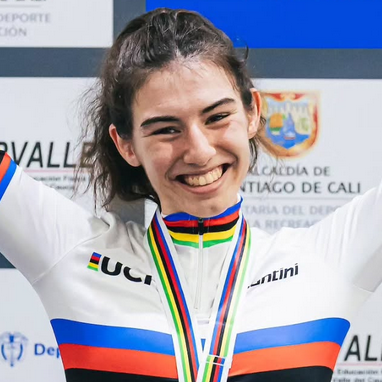 Mélanie Dupin, cycliste française de l'équipe de France