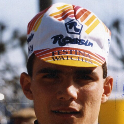 Richard Virenque, cycliste français de l'équipe de France