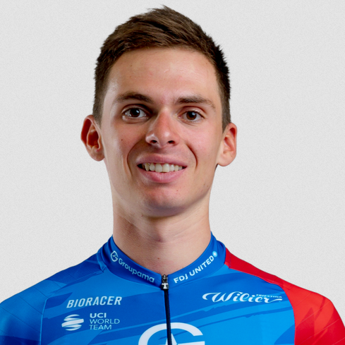 Romain Gregoire, cycliste français de l'équipe de France