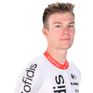 Axel Zingle, cycliste français de l'équipe de France