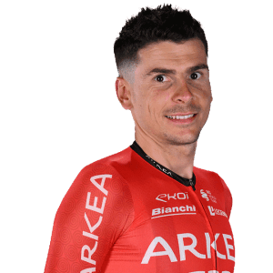 Warren Barguil, cycliste français de l'équipe de France
