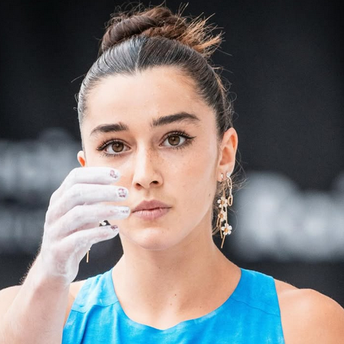 Lily Abriat, grimpeuse française de l'équipe de France