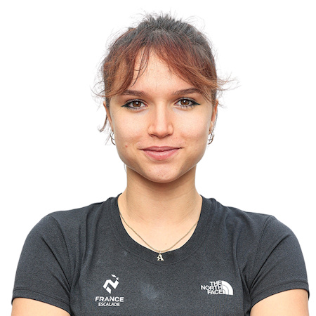 Oriane Bertone, grimpeuse française de l'équipe de France