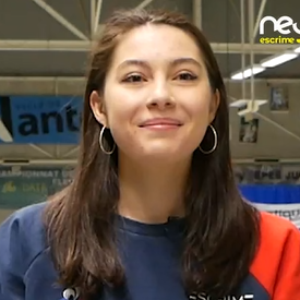 Esther Bonny, escrimeuse française de l'équipe de France