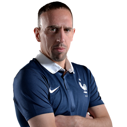 Franck Ribery, footballeur de l'équipe de France