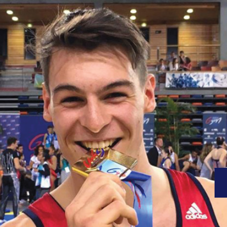 Florian Rigal, gymnaste français de l'équipe de France