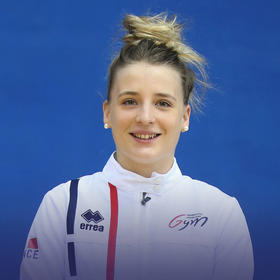 Léa Labrousse, gymnaste française de l'équipe de France