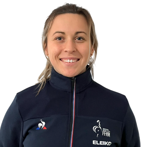 Laurène Fauvel, haltérophile française de l'équipe de France