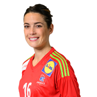 Cléopâtre Darleux, handballeuse de l'équipe de France