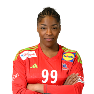 Hatadou Sako, handballeuse de l'équipe de France