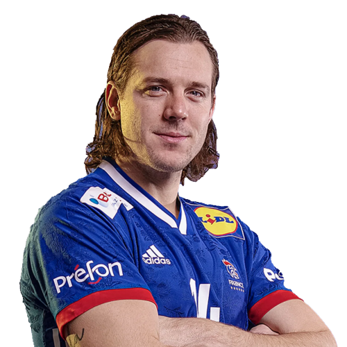 Kentin Mahé, handballeur de l'équipe de France