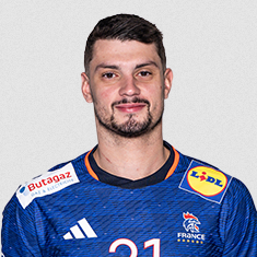 Kyllian Villeminot, handballeur de l'équipe de France