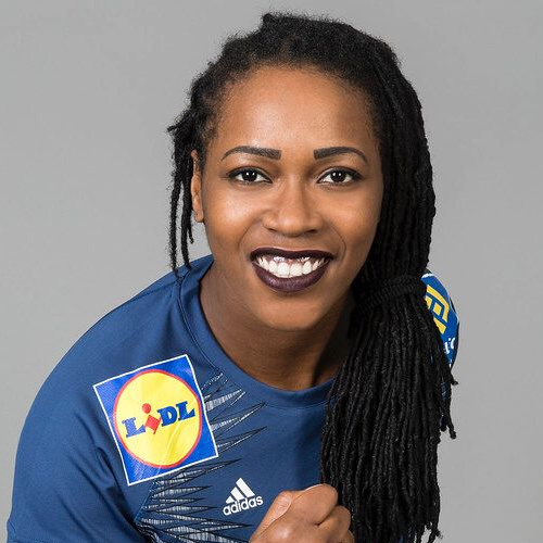 Laurisa Landre, handballeuse de l'équipe de France