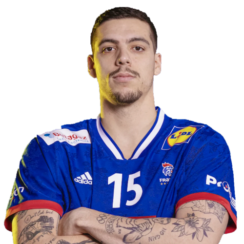 Mathieu Grébille, handballeur de l'équipe de France