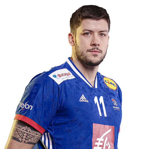 Nicolas Tournat, handballeur de l'équipe de France