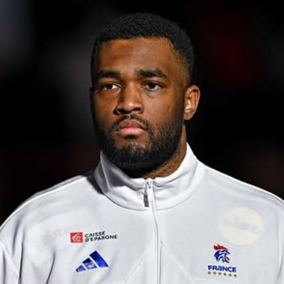 Romain Mathias, handballeur de l'équipe de France