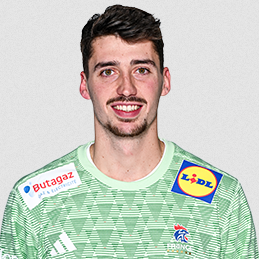Valentin Kieffer, handballeur de l'équipe de France