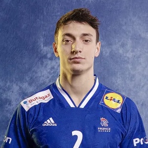Yanis Lenne, handballeur de l'équipe de France