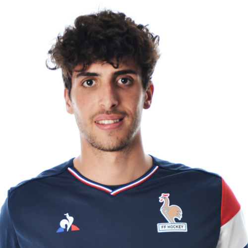 Eliot Curty, hockeyeur de l'équipe de France