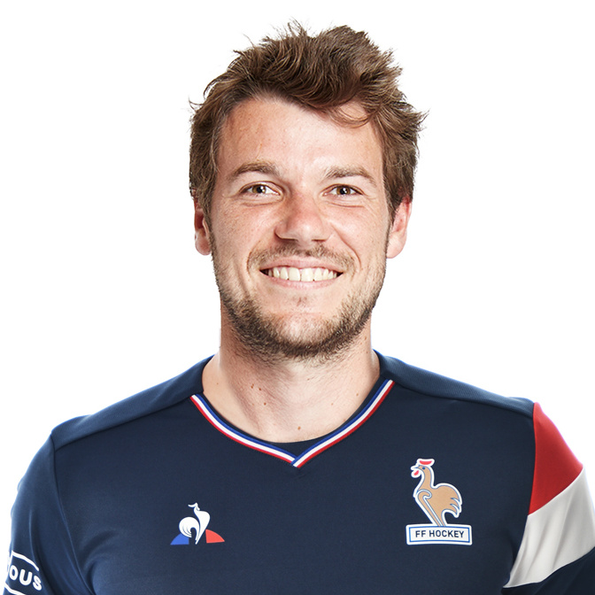 Gaspard Baumgarten, hockeyeur de l'équipe de France