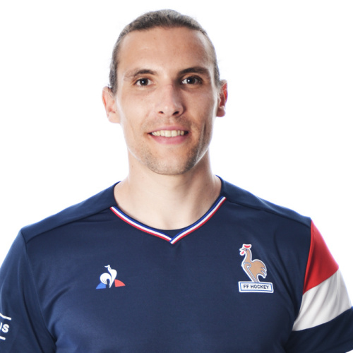 Victor Charlet, hockeyeur de l'équipe de France