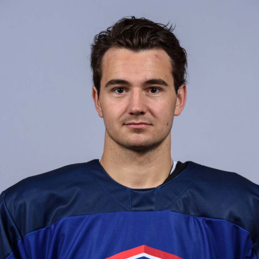 Alexandre Texier, hockeyeur de l'équipe de France