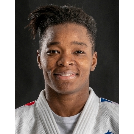 Audrey Tcheuméo, judoka française de l'équipe de France