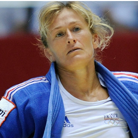 Frédérique Jossinet, judoka française de l'équipe de France