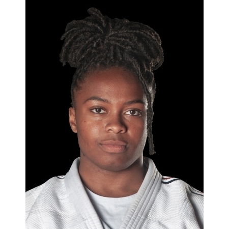 Romane Dicko, judoka française de l'équipe de France