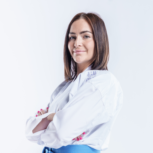 Léa Avazeri, karatéka française de l'équipe de France