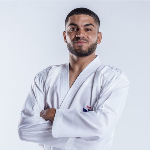 Mehdi Filali, karatéka français de l'équipe de France
