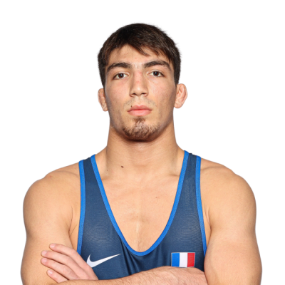 Adlan Viskhanov, lutteur français de l'équipe de France