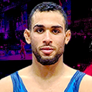 Ibrahim Ghanem, lutteur français de l'équipe de France