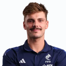 Jules Wallart, nageur français de l'équipe de France