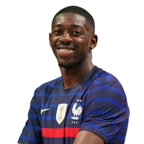 Ousmane Dembélé, footballeur de l'équipe de France