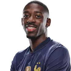 Ousmane Dembélé, footballeur de l'équipe de France