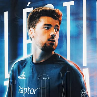 Dylan Guichard, joueur de padel français de l'équipe de France