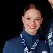 Natacha Lagouge, patineuse française de l'équipe de France