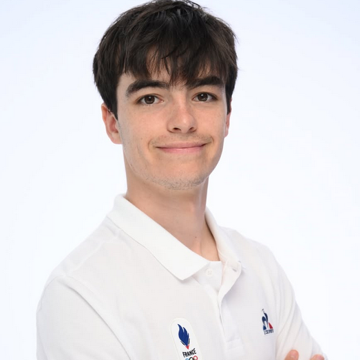 Etienne Bastier, patineur français de l'équipe de France