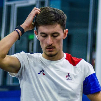 Germain Deschamps, patineur français de l'équipe de France