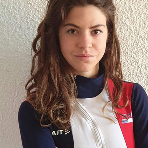 Gwendoline Daudet, patineuse française de l'équipe de France